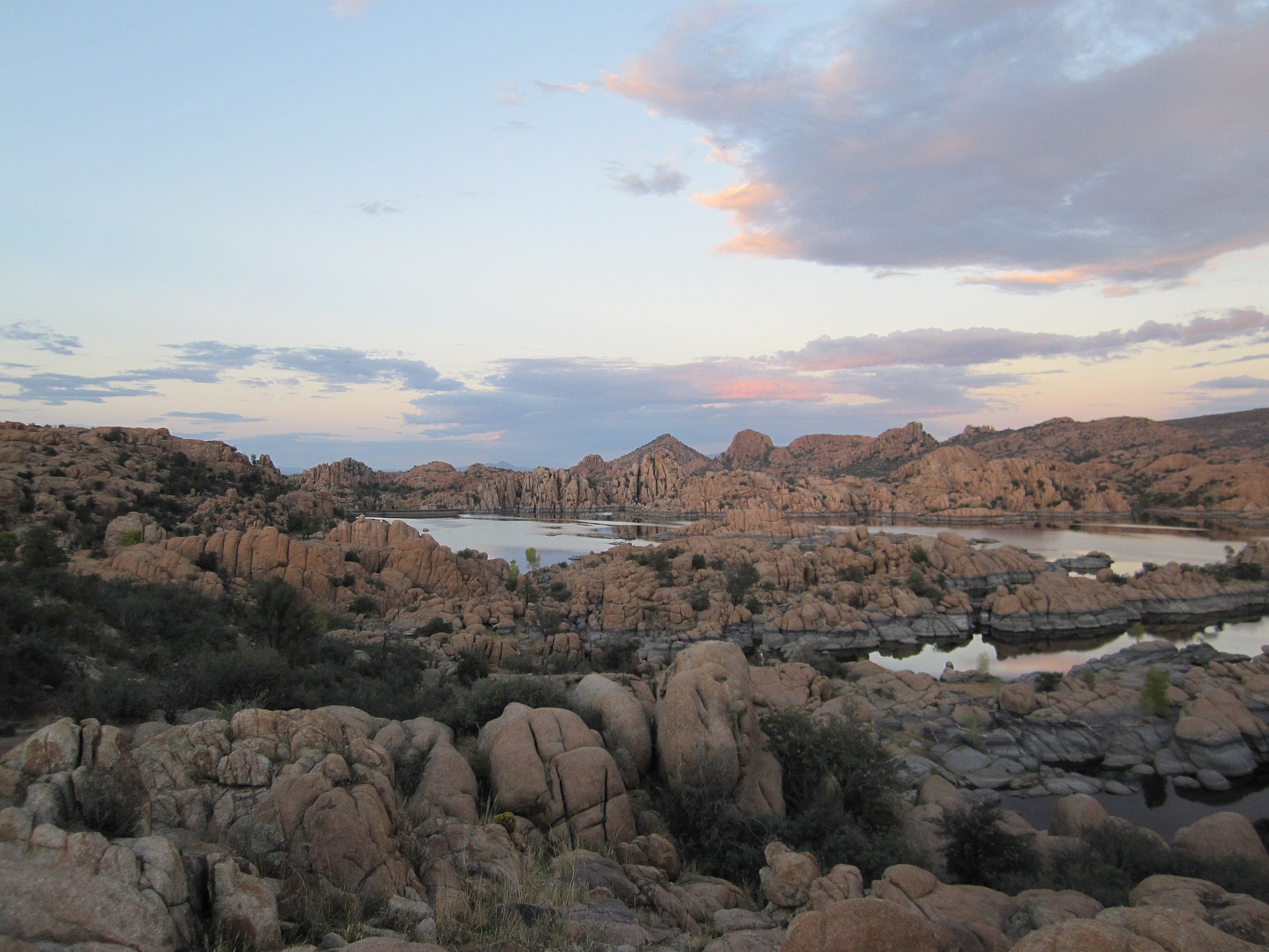 Granite Dells and Watson Lake in Prescott, Arizona
