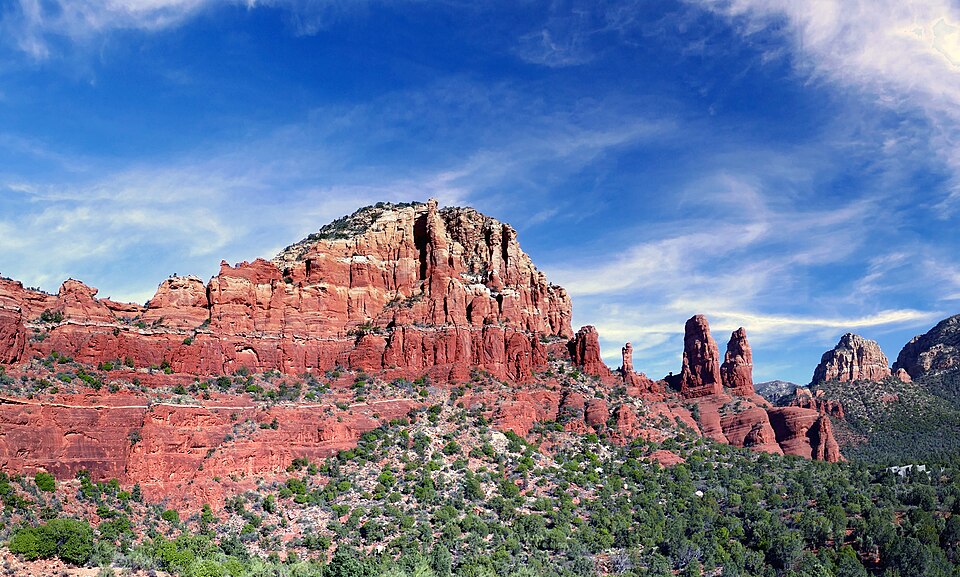 Red rock formations in Sedona, Arizona