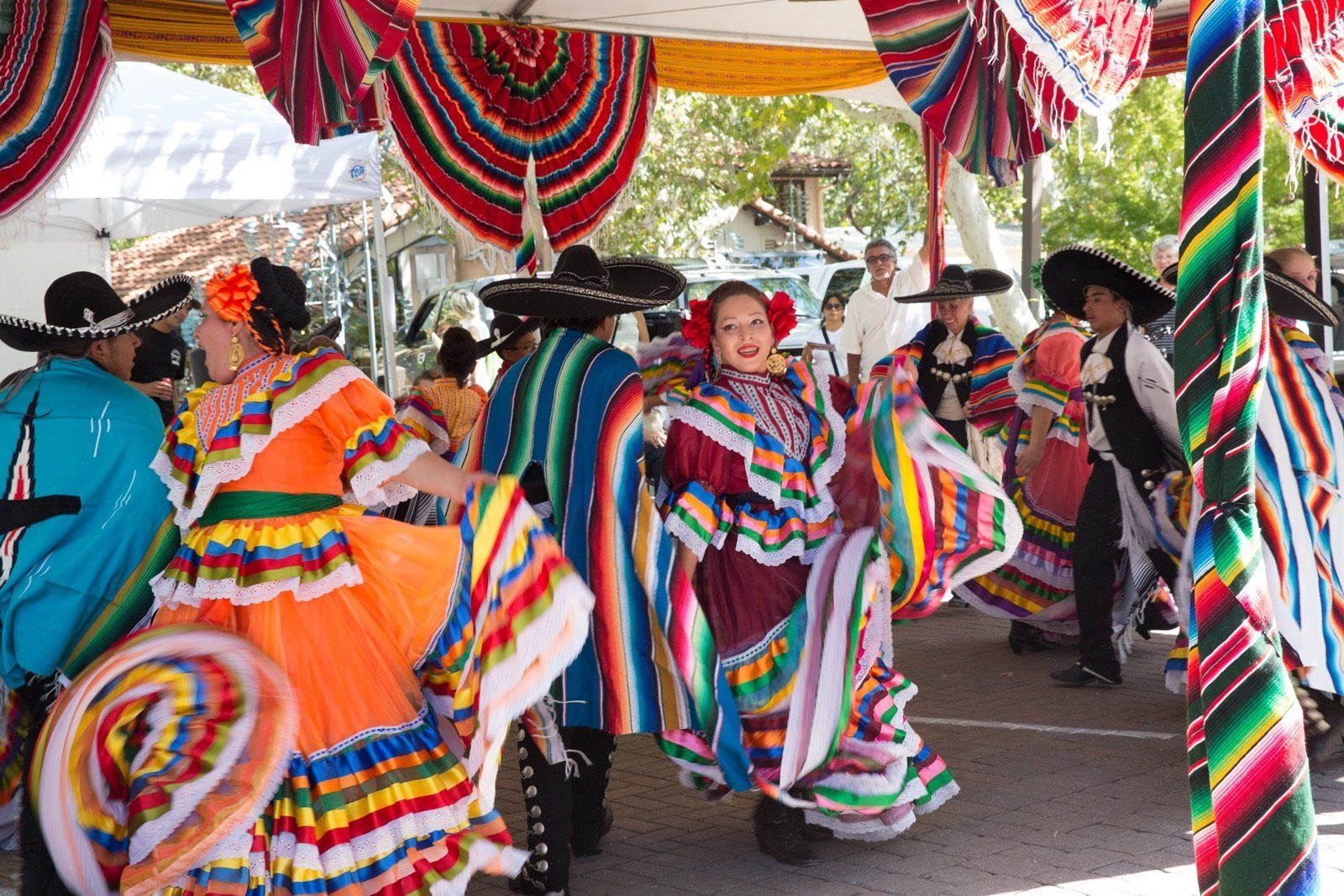 Cultural celebration at Tlaquepaque in Sedona