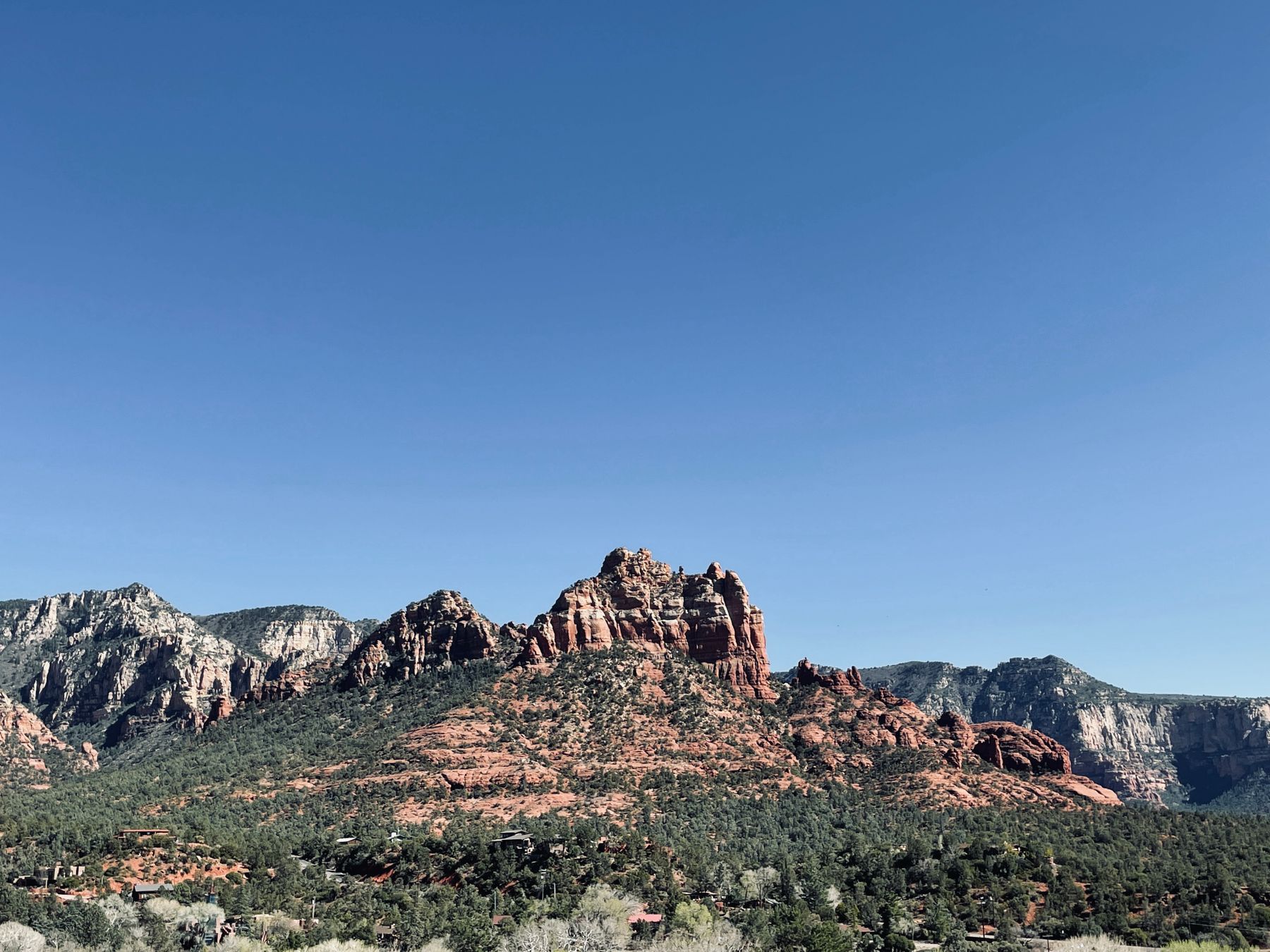 Red rock landscape in Sedona, Arizona