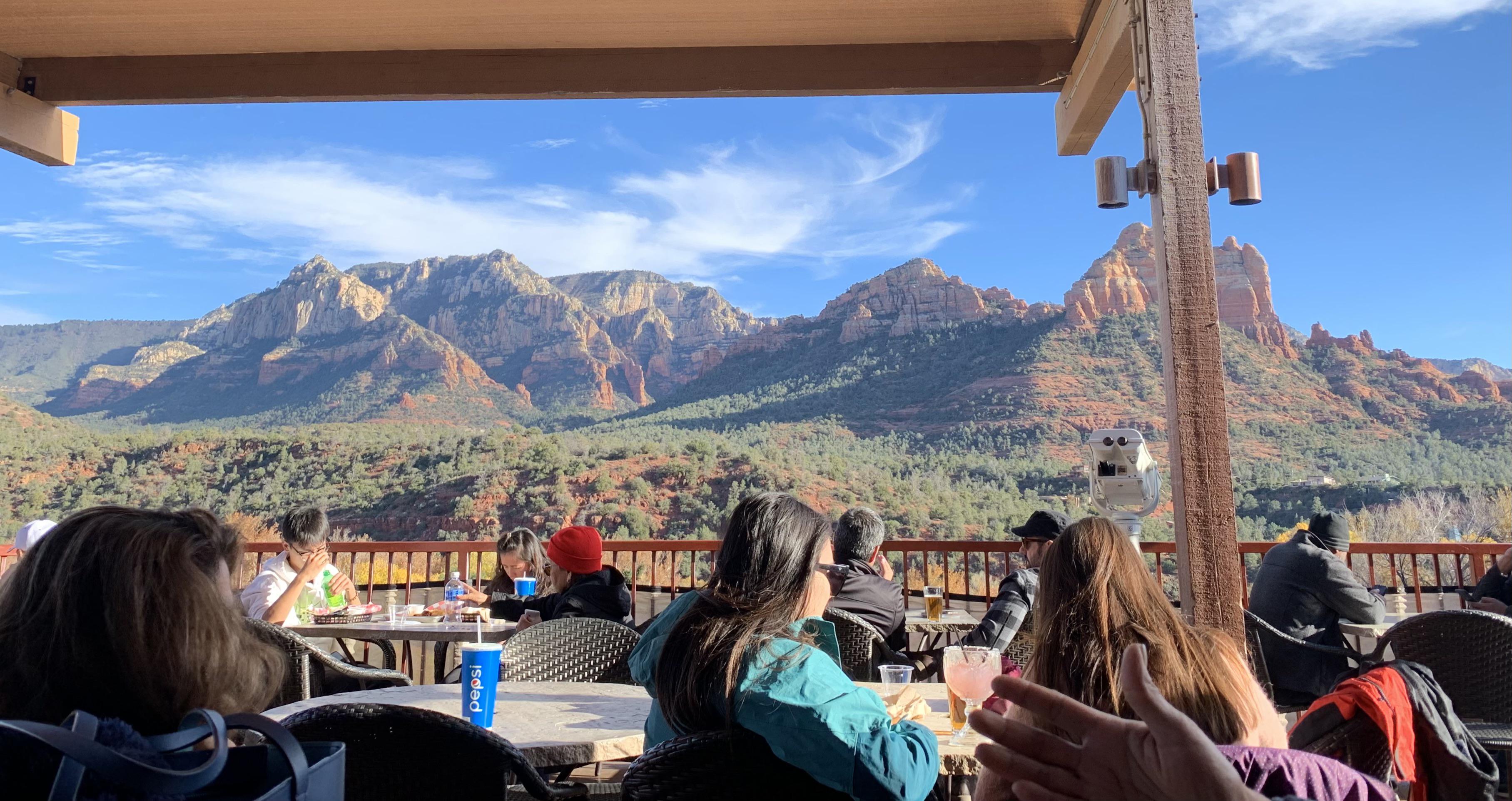 Uptown Sedona Arizona shops and galleries
